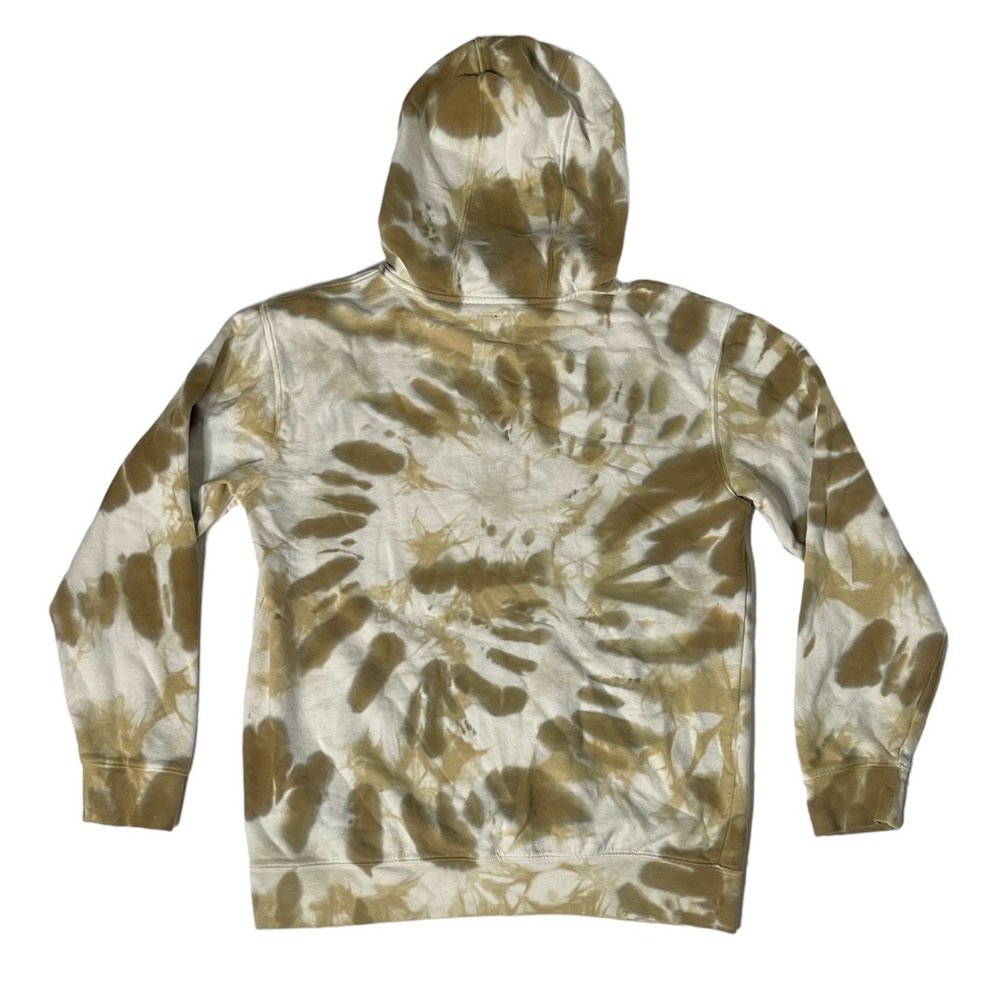 Vans Look Ahead Tie Dye Pullover Hoodie Sweatshirt Nutria Men’s Medium Skater - Picture 3 of 6